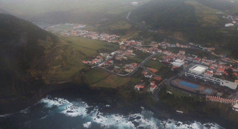 Ilha de São Jorge, nos Açores, em Portugal