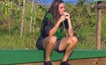 Como a Equipe Esmeralda é quem tinha cinco integrantes, Bruno optou por deixar Ste fora da prova, mas ela continuou sendo membro do time