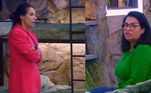 No Exílio, Jaciara protagonizou um momento de grande indignação depois de assistir Whendy acusar Ste na Atividade de Apontamento que rolou na Vila. A empresária criticou Solange comparando as atitudes das duas. 