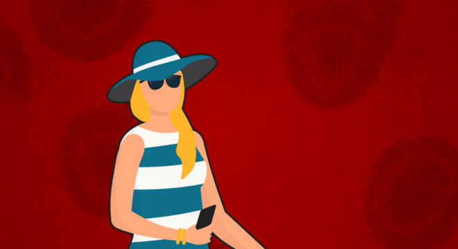 Ilustração de celebridade