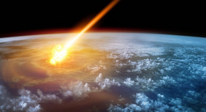 O impacto formou a cratera de Chicxulub, no México 