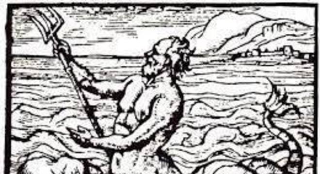 Ilustração de Proteu para exemplo do item