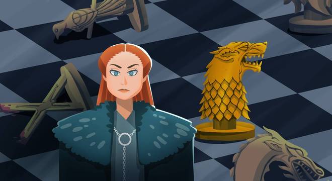 Sansa chegou à última temporada da série fotalecida, mas detalhes da sua história são criticadas pelo público