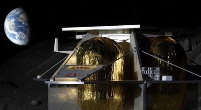  Astrobotic é uma das empresas que faz projetos de equipamentos espaciais, como o dessa ilustração