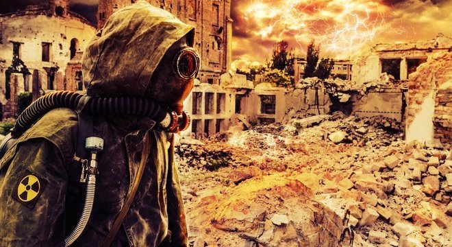 Asimov escolhe iniciar o texto afastando a possibilidade de uma guerra nuclear