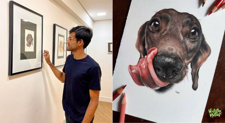 Hyago Matos é um desenhista de 27 anos que ilustra animais de maneira realista. Veja algumas de suas obras e conheça a história do artista que está bombando nas redes sociais