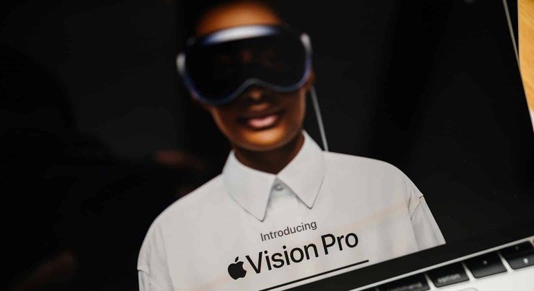 Imagem do Apple Vision Pro
