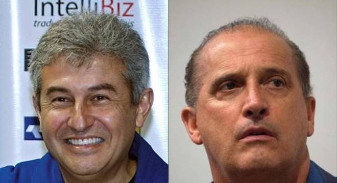  Da esquerda para a direita, a partir de cima: Marcos Pontes, Onyx Lorenzoni, Paulo Guedes e o general da reserva Augusto Heleno, apontados como ministros do governo de Jair Bolsonaro, eleito neste domingo Onyx Lorenzoni, o articulador