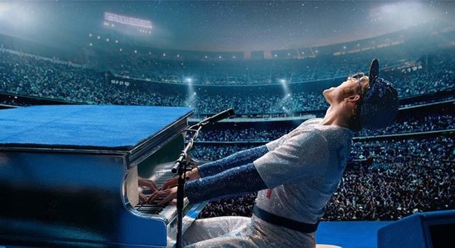 O Estádio Dodger de Los Angeles foi praticamente recriado para o filme Rocketman