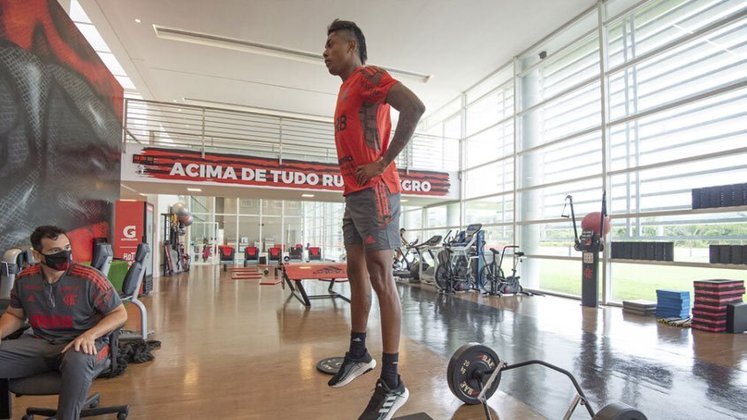 Imagens da reapresentação do Flamengo para a temporada 2022.
