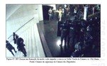 Imagens de câmeras de segurança mostram atuação de policiais no 8 de janeiro