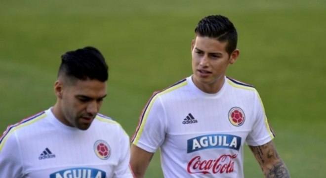 Imagens de Falcao García pela Colômbia