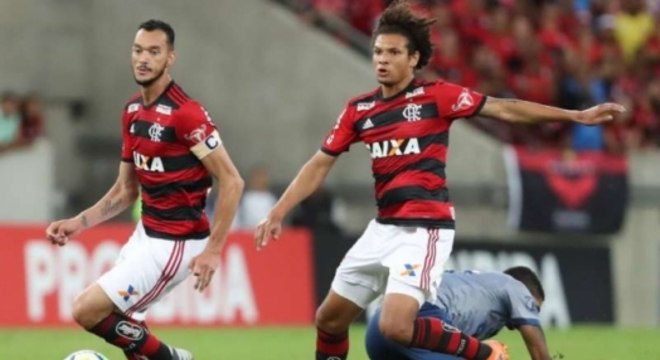 Imagens de Willian Arão pelo Flamengo