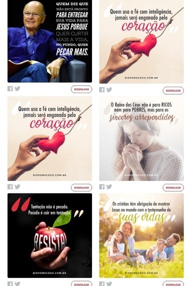 Confira mensagens de fé e as compartilhe nas redes sociais 