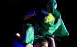 Durante o show, Dan Reynolds ganhou uma bandeira do Brasil e a ergueu, levando o público ao delírio