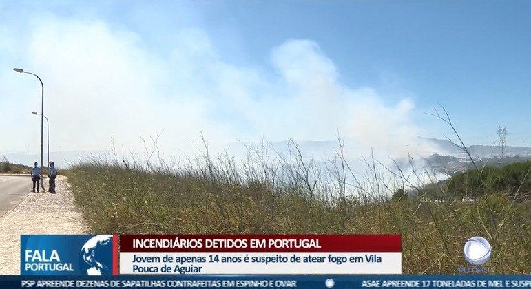 Este é o mapa dos incendiários detidos em Portugal - TVI Notícias