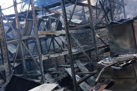 Parte das obras foram destruídas