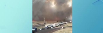 Susto na pista: incêndio em canavial provoca interdição na Rodovia Anhanguera, em Sales Oliveira (Susto na pista: incêndio em canavial provoca interdição na Rodovia Anhanguera, em Sales Oliveira)