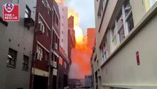 Incêndio destrói prédio de sete andares em Sydney, na Austrália; assista ao vídeo