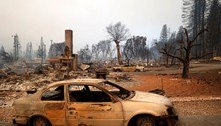 Incêndio florestal da Califórnia deixa cidade histórica em cinzas