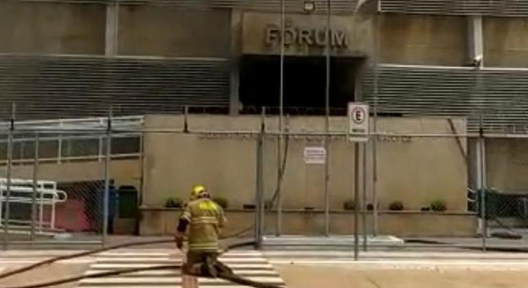 Entrada do Fórum de Planaltina (DF)