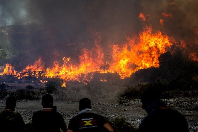 incêndio Grécia