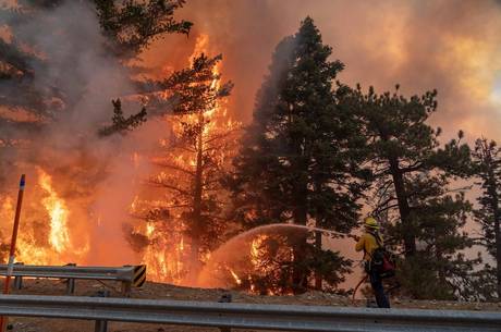 Incêndio é um dos maiores na história da cidade
