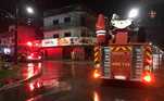 Incêndio na padaria em Santa Maria