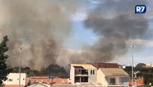 Incêndio atinge áreas verdes do Distrito Federal; veja o vídeo 