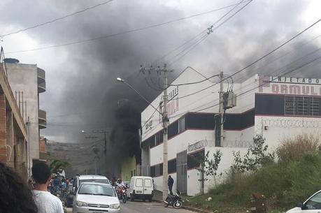 As causas do incêndio não foram reveladas