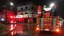 Dois incêndios destroem padaria e atingem casa na madrugada no DF