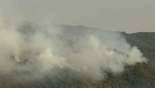 Incêndio atinge Serra do Japi (SP) e Bombeiros tentam conter chamas