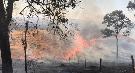 Incêndio já atingiu 400 hectares da região 