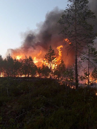 De acordo com o jornal russo The Moscow Times, a fumaça dos incêndios florestais já chegou nas cidades 