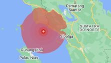 Terremoto de magnitude 6,0 atinge a costa da Indonésia