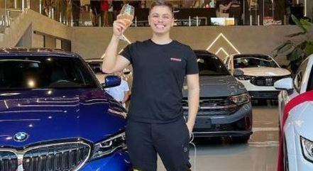 Bruno Lima é dono de loja de carros
