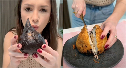 Vivi misturou dois quitutes favoritos do brasileiro em uma só receita