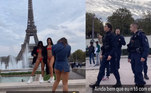 O controverso gosto musical de Vanessa Lopes está longe de ser a primeira polêmica da breve carreira da tiktoker. A jovem já causou até mesmo fora do país, quando ela e outras influenciadoras foram enquadradas pela polícia em Paris, na França. Elas tiravam fotos de biquíni em frente à torre Eiffel e levaram uma bronca dos policiais, que explicaram ser proibido fazer esse tipo de registro no local. 'Quase fomos presas, galera, porque a gente estava fazendo propaganda. A gente falou: 'Ah, mas é biquíni'. Eu até falei assim: 'Moça, é porque a gente tem um negócio de biquíni', aí ela falou: 'Não, f*da-se'', contou Vanessa na ocasião