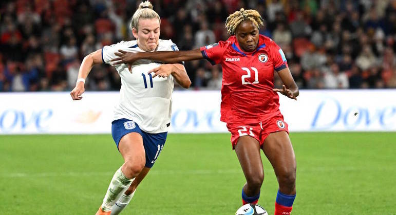 Uma das favoritas ao título da Copa do Mundo, a Inglaterrasofreu para superar o Haiti por 1 a 0 em sua partida de estreia no Mundial