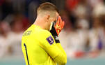 Pickford lamenta a eliminação da Inglaterra da Copa do Mundo