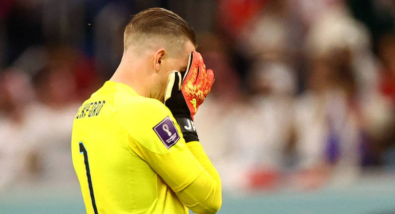 Pickford lamenta a eliminação da Inglaterra da Copa do Mundo