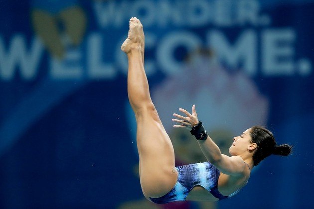 Ingrid Oliveira, dos saltos ornamentais, estreia às 3h, na plataforma de 10 metros. 