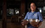 O chef Joseph Yoon, autointitulado embaixador dos insetos comestíveis