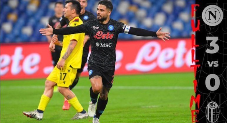 Insigne, o destaque da quinta-feira