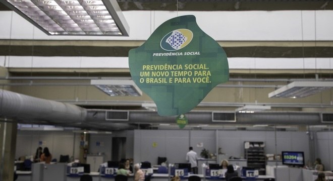 Movimentação em agência do INSS, que registrou aumento de pedidos