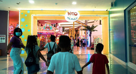 O Neo Geo Family, parque de diversão em Guarulhos, recebeu as crianças do projeto