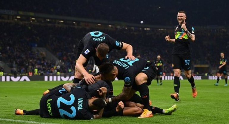 Delírio, no Meazza, pela impressionante reviravolta da Inter sobre o Empoli