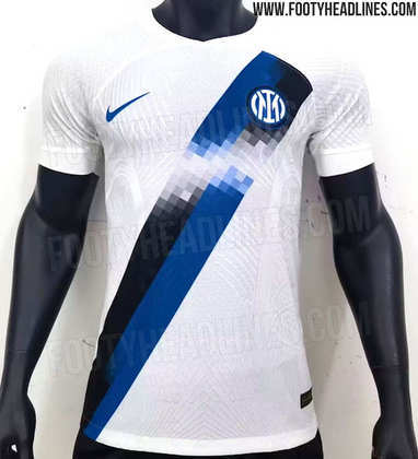 Inter de Milão: camisa 2 (vazada na internet) / fornecedora: Nike