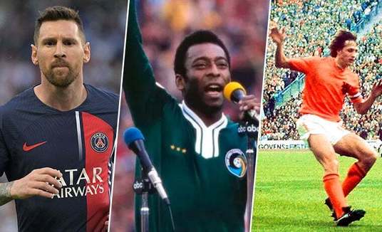 Messi rumo ao Inter Miami: confira 30 jogadores famosos que atuaram na liga americana (Lance! Galerias)