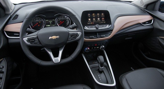 Novo interior do Chevrolet Onix